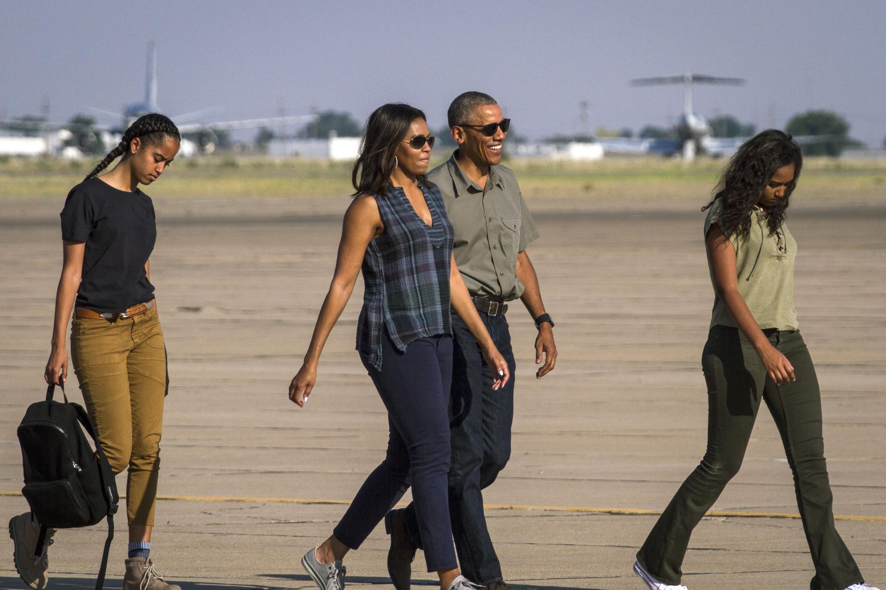 The Obamas, 2016